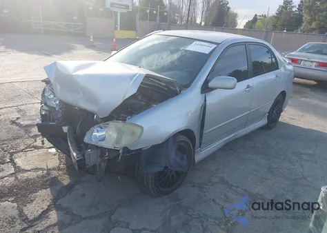 2005 Toyota Corolla S z USA, uszkodzony, nr VIN 1NXBR32E05Z391672